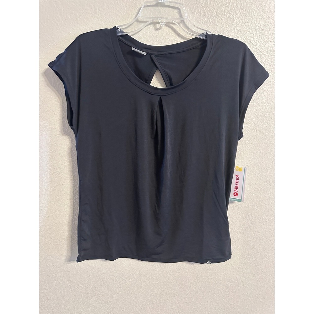 Marmot Active T-Shirt UPF 30 Cutout Back‎ Short Sleeve Top XS
